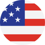 usa flag circular 17882